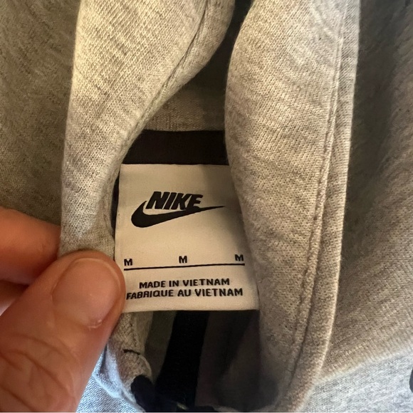 Nike Tech Fleece Tracksuit Set Women Gray Hoodie Joggers Small Medium Athleisure - Picture 10 of 12